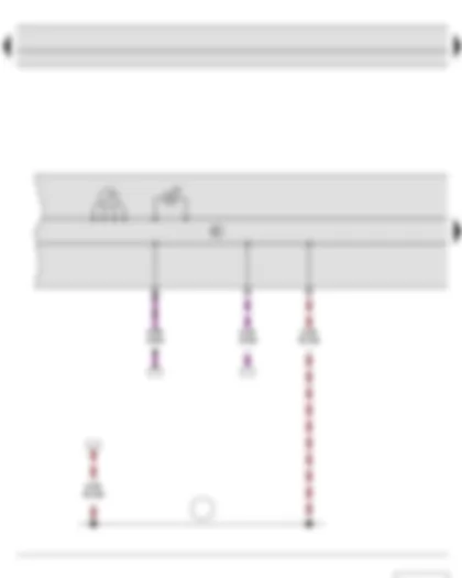 Электросхемa  SKODA FABIA II 2011 - Указатель уровня топлива - Комбинация приборов