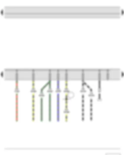 Wiring Diagram  SKODA FABIA II 2011 - Fuse holder B