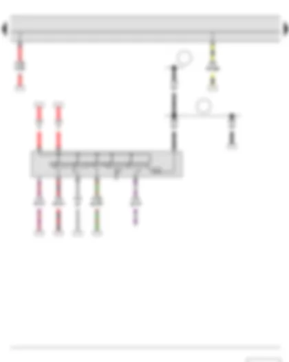 Wiring Diagram  SKODA FABIA II 2011 - Ignition/starter switch