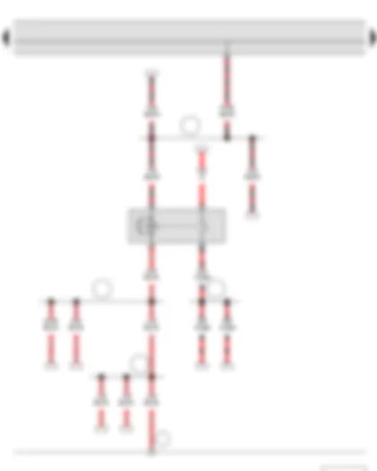 Wiring Diagram  SKODA FABIA II 2011 - X-contact relief relay