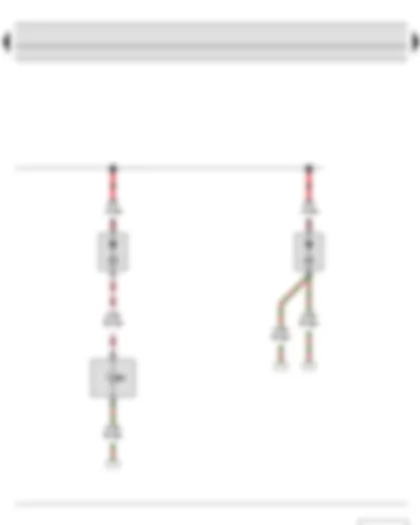 Wiring Diagram  SKODA FABIA II 2011 - Glove compartment light - Luggage compartment light on left