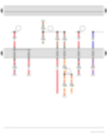 Электросхемa  SKODA FABIA II 2011 - Блок предохранителей B