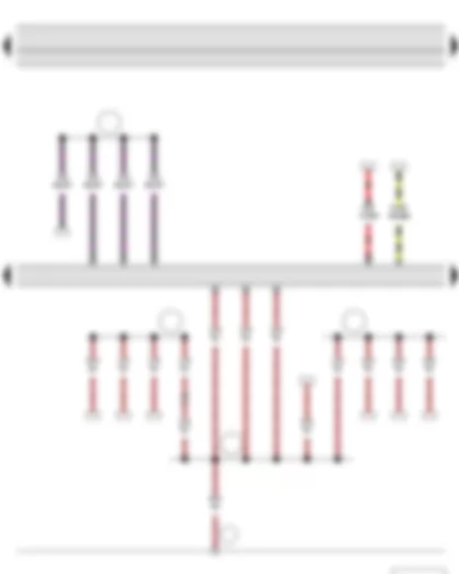 Электросхемa  SKODA FABIA II 2011 - Блок управления двигателя