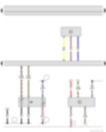 Электросхемa  SKODA FABIA II 2011 - Клавиша режима Старт/Стоп - Датчик нейтрального положения КП - Стабилизатор напряжения - Блок управления двигателя