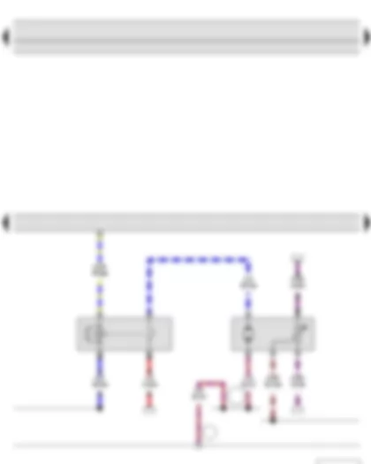Электросхемa  SKODA FABIA II 2011 - Датчик уровня топлива - Подкачивающий топливный насос - Реле топливного насоса - Блок управления двигателя