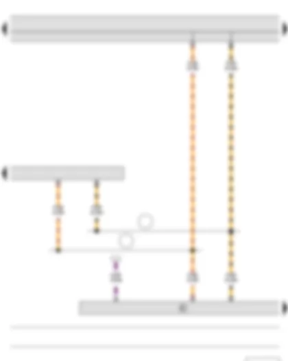 Электросхемa  SKODA FABIA II 2011 - Диагностический интерфейс шин данных - Блок управления двигателя