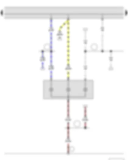 Wiring Diagram  SKODA FABIA II 2011 - Front left headlight