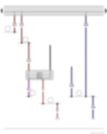 Wiring Diagram  SKODA FABIA II 2011 - Brake pedal switch