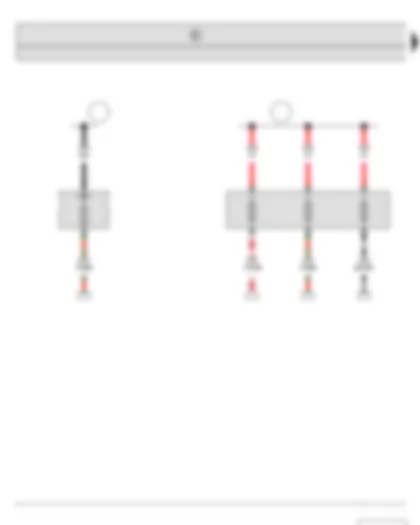 Wiring Diagram  SKODA FABIA II 2011 - Fuse holder B - Fuse holder C