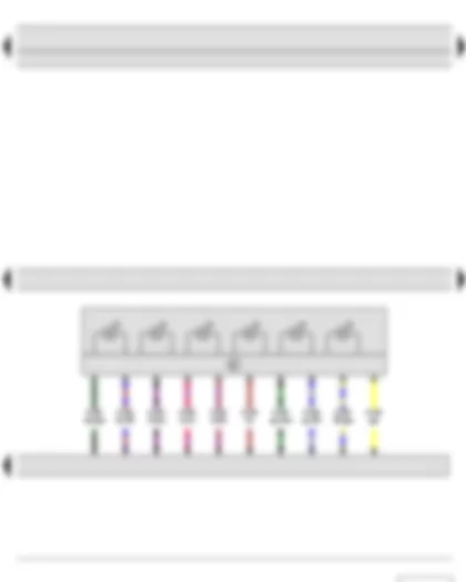 Wiring Diagram  SKODA FABIA II 2011 - Tiptronic switch - Automatic gearbox control unit - Selector lever position display