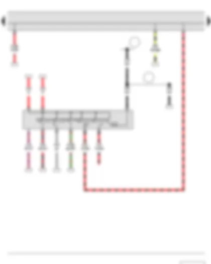 Wiring Diagram  SKODA FABIA II 2011 - Ignition/starter switch