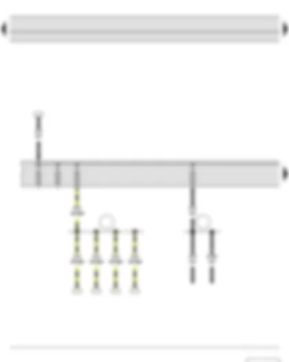Wiring Diagram  SKODA FABIA II 2011 - Fuse holder B