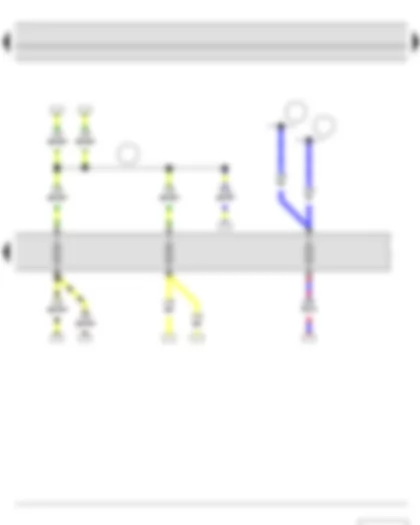 Wiring Diagram  SKODA FABIA II 2011 - Fuse holder B