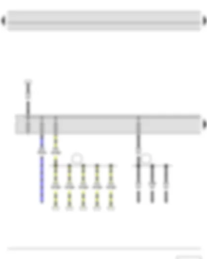 Wiring Diagram  SKODA FABIA II 2011 - Fuse holder B