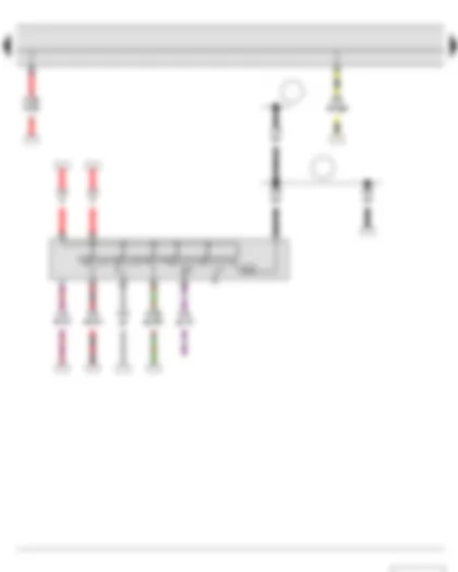 Wiring Diagram  SKODA FABIA II 2011 - Ignition/starter switch