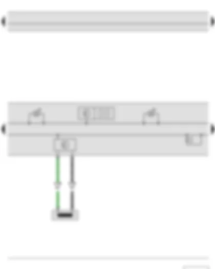 Wiring Diagram  SKODA FABIA II 2011 - Immobiliser reader coil - Buzzer and gong - Immobiliser control unit - Dash panel insert - Selector lever position display