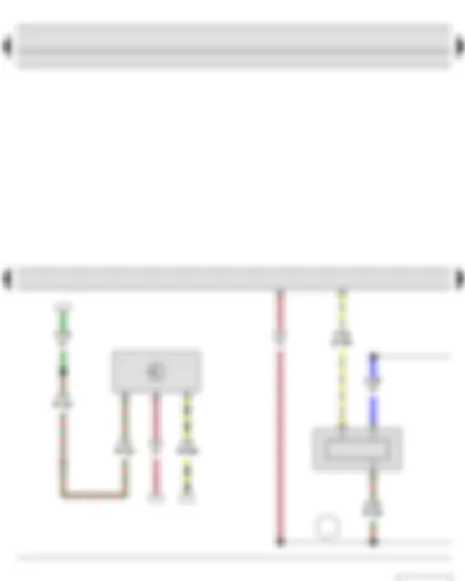 Wiring Diagram  SKODA FABIA II 2011 - Fuel pressure sender - Oil level and oil temperature sender - Engine control unit