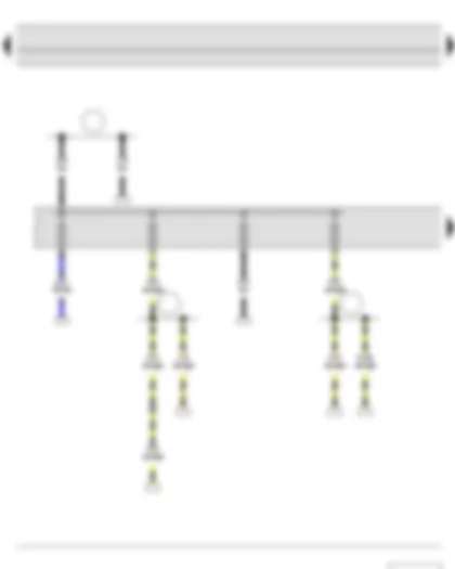 Wiring Diagram  SKODA FABIA II 2011 - Fuse holder B