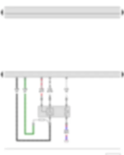 Wiring Diagram  SKODA FABIA II 2011 - Lambda probe - Engine control unit