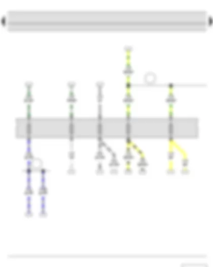 Wiring Diagram  SKODA FABIA II 2011 - Fuse holder B