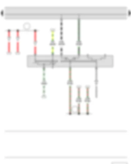 Wiring Diagram  SKODA FABIA II 2011 - Turn signal switch - Headlight dipper and flasher switch - Parking light switch - Left steering column switch