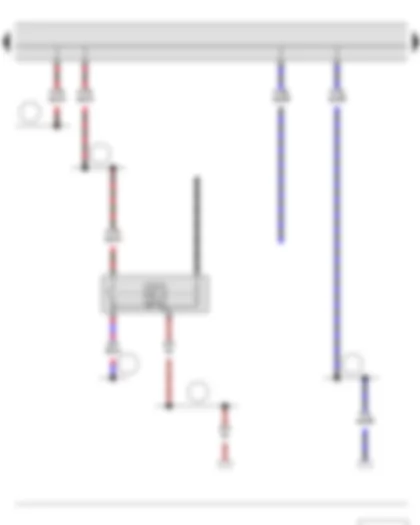 Wiring Diagram  SKODA FABIA II 2011 - Brake pedal switch