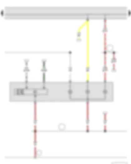 Wiring Diagram  SKODA FABIA II 2011 - Front right headlight