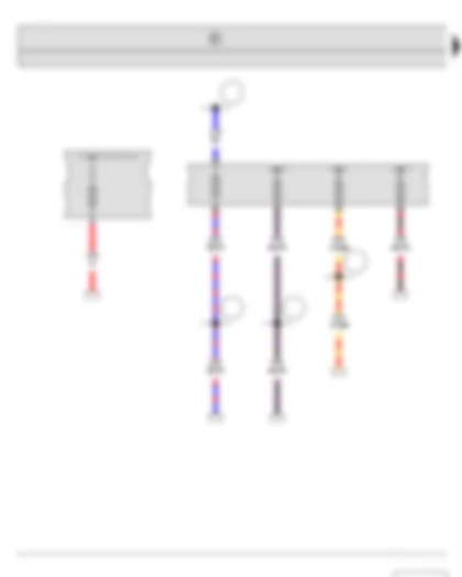 Wiring Diagram  SKODA FABIA II 2011 - Fuse holder A - Fuse holder B