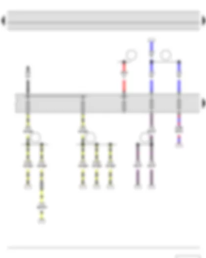 Wiring Diagram  SKODA FABIA II 2012 - Fuse holder B