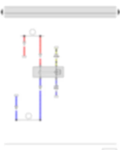 Wiring Diagram  SKODA FABIA II 2012 - Fuel pump relay