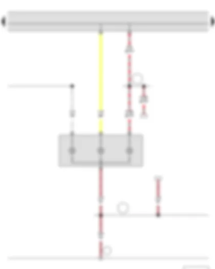 Wiring Diagram  SKODA FABIA II 2012 - Front right headlight