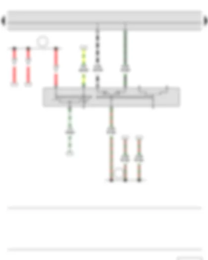 Wiring Diagram  SKODA FABIA II 2012 - Turn signal switch - Headlight dipper and flasher switch - Parking light switch - Left steering column switch