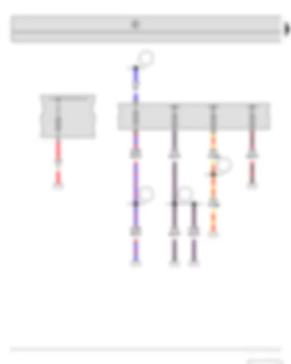 Wiring Diagram  SKODA FABIA II 2013 - Fuse holder A - Fuse holder B