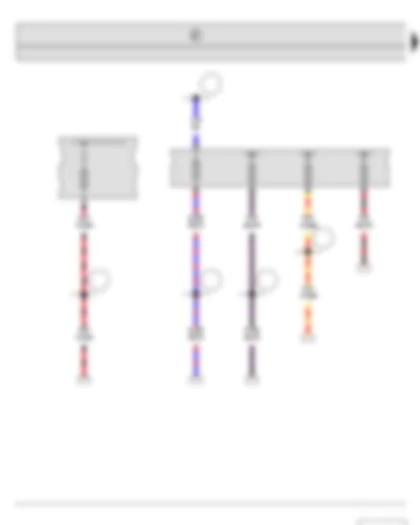 Wiring Diagram  SKODA FABIA II 2013 - Fuse holder A - Fuse holder B