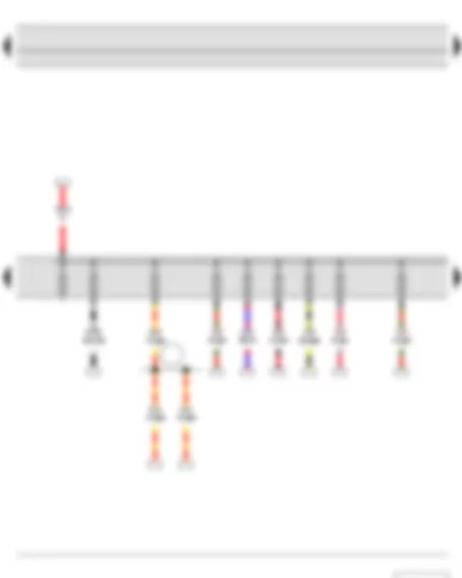 Wiring Diagram  SKODA FABIA II 2015 - Fuse holder B