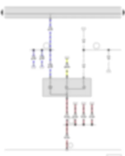 Wiring Diagram  SKODA FABIA II 2015 - Front left headlight