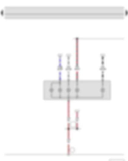 Wiring Diagram  SKODA FABIA II 2013 - Left tail light