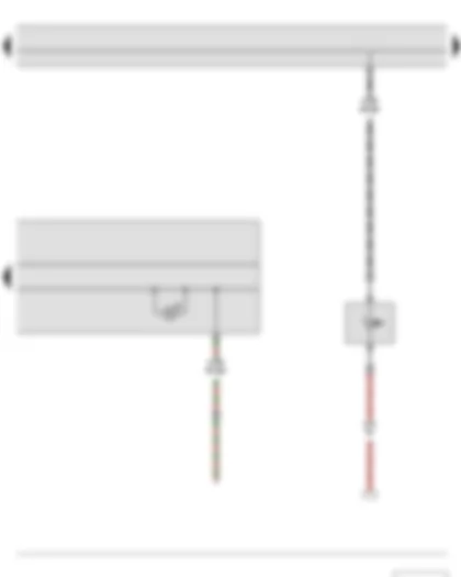 Wiring Diagram  SKODA FABIA II 2015 - Bonnet contact switch - Dash panel insert