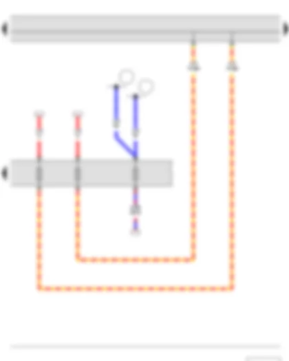 Wiring Diagram  SKODA FABIA II 2013 - Fuse holder B