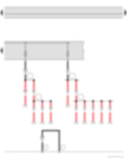 Wiring Diagram  SKODA FABIA II 2014 - Fuse holder A