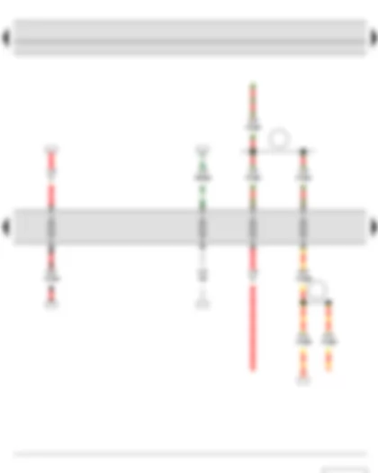Wiring Diagram  SKODA FABIA II 2012 - Fuse holder B