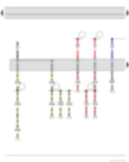 Wiring Diagram  SKODA FABIA II 2013 - Fuse holder B