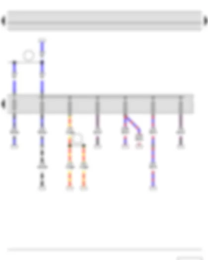 Wiring Diagram  SKODA FABIA II 2012 - Fuse holder B