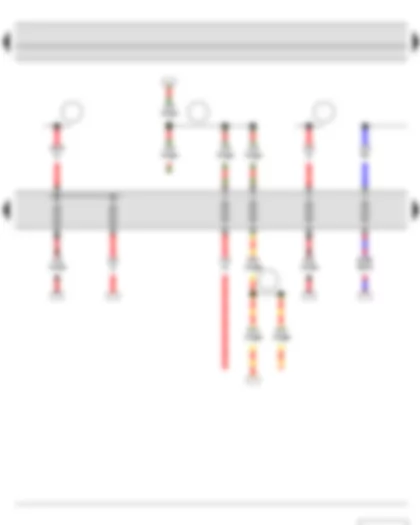 Wiring Diagram  SKODA FABIA II 2015 - Fuse holder B