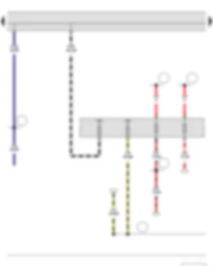 Wiring Diagram  SKODA FABIA II 2013 - Fuse holder B