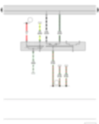 Wiring Diagram  SKODA FABIA II 2015 - Turn signal switch - Headlight dipper and flasher switch - Parking light switch - Left steering column switch