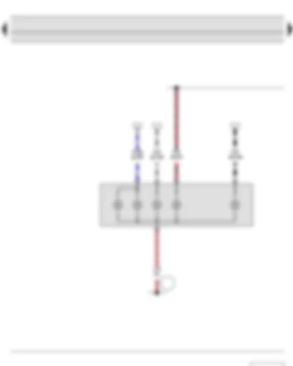 Wiring Diagram  SKODA FABIA II 2013 - Left tail light