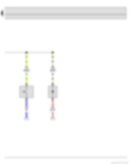 Wiring Diagram  SKODA FABIA II 2013 - Daytime running lights switch - Daytime running lights blocking diode