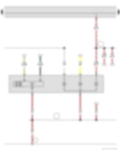 Wiring Diagram  SKODA FABIA II 2015 - Front right headlight