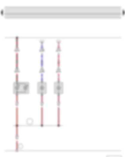 Wiring Diagram  SKODA FABIA II 2015 - Additional brake light bulb - Left number plate light - Right number plate light